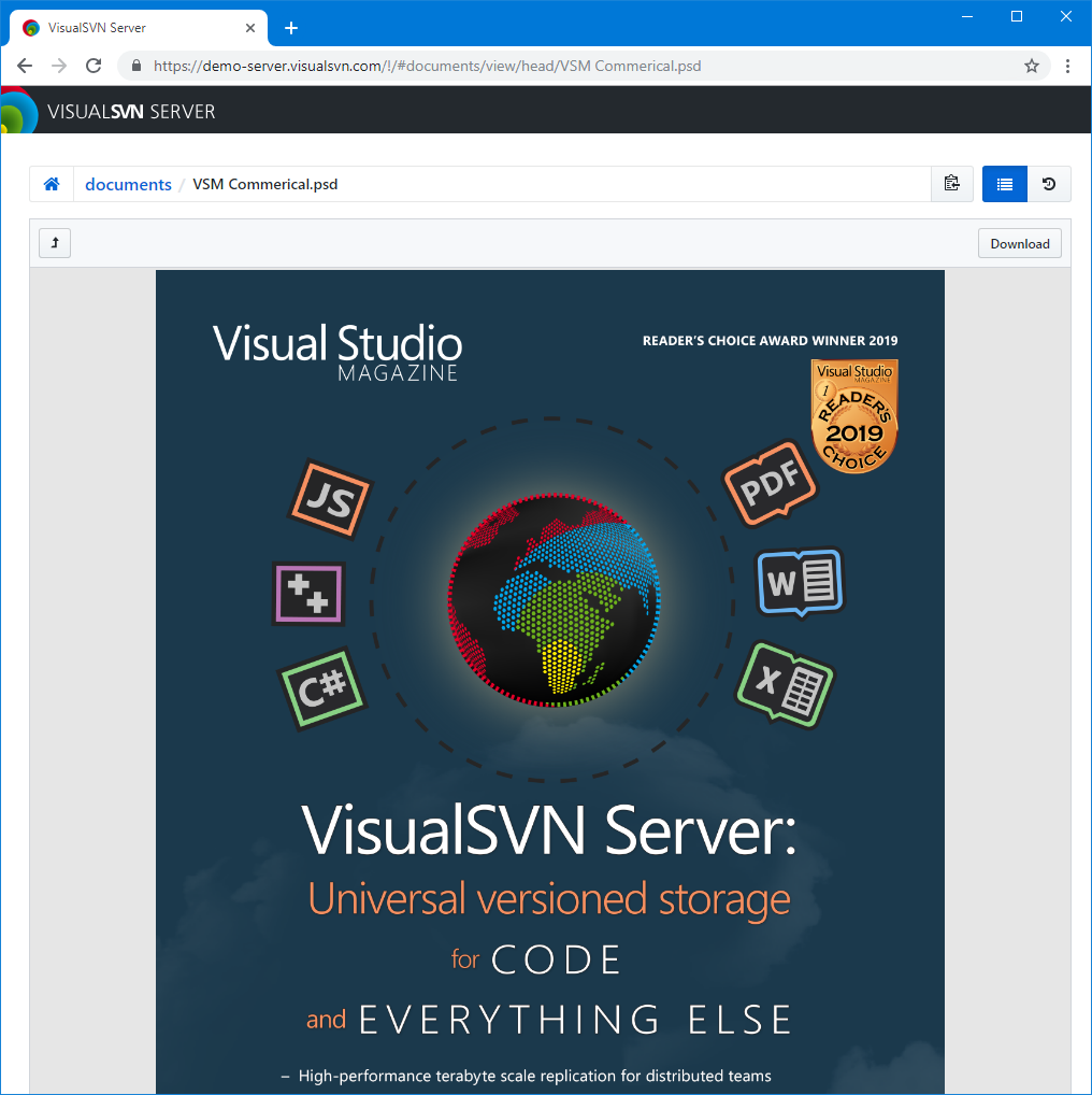 visualsvn server manager